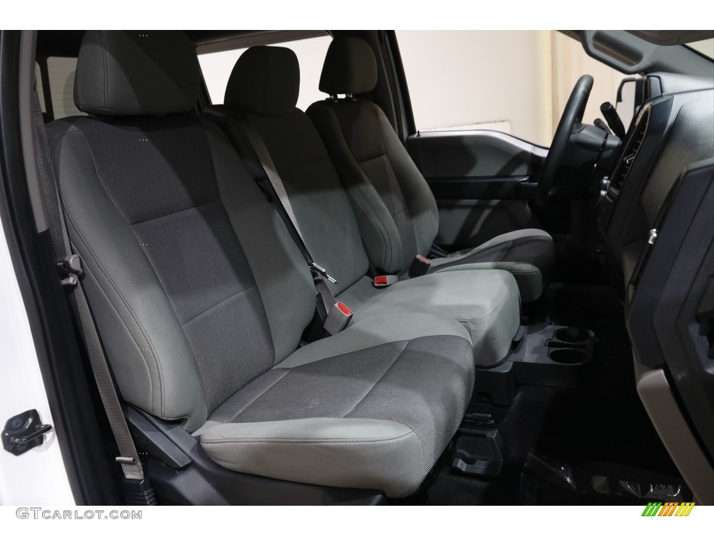 2016 F150 XL SuperCrew 4x4 - Oxford White / Medium Earth Gray photo #15