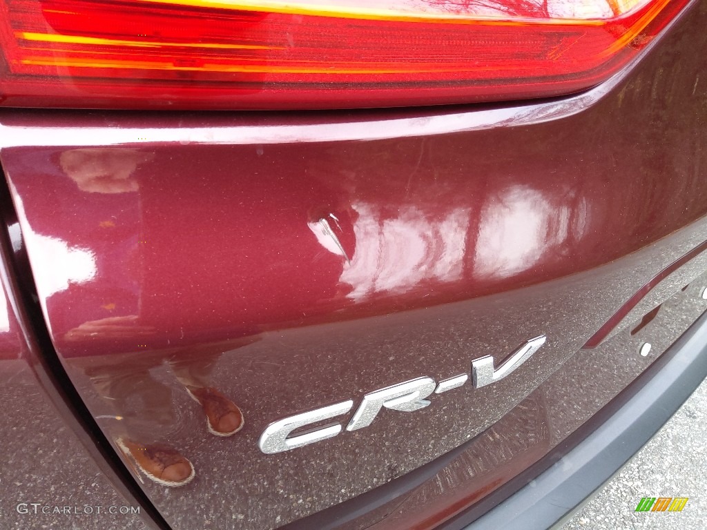 2019 CR-V EX-L - Basque Red Pearl II / Gray photo #11