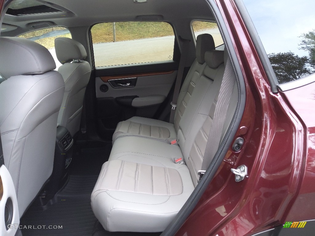 2019 CR-V EX-L - Basque Red Pearl II / Gray photo #15