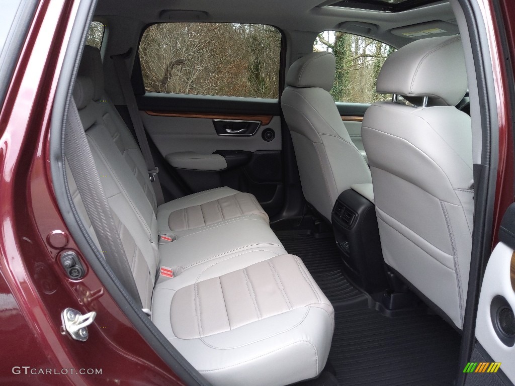 2019 CR-V EX-L - Basque Red Pearl II / Gray photo #17