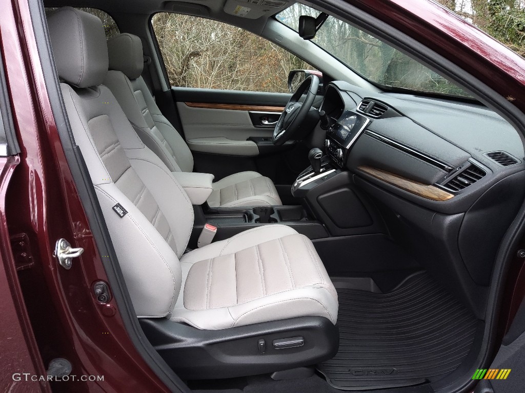 2019 CR-V EX-L - Basque Red Pearl II / Gray photo #18