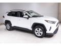 Super White 2019 Toyota RAV4 XLE