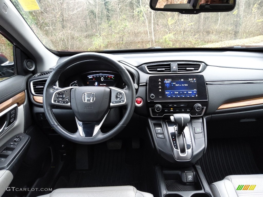 2019 CR-V EX-L - Basque Red Pearl II / Gray photo #19