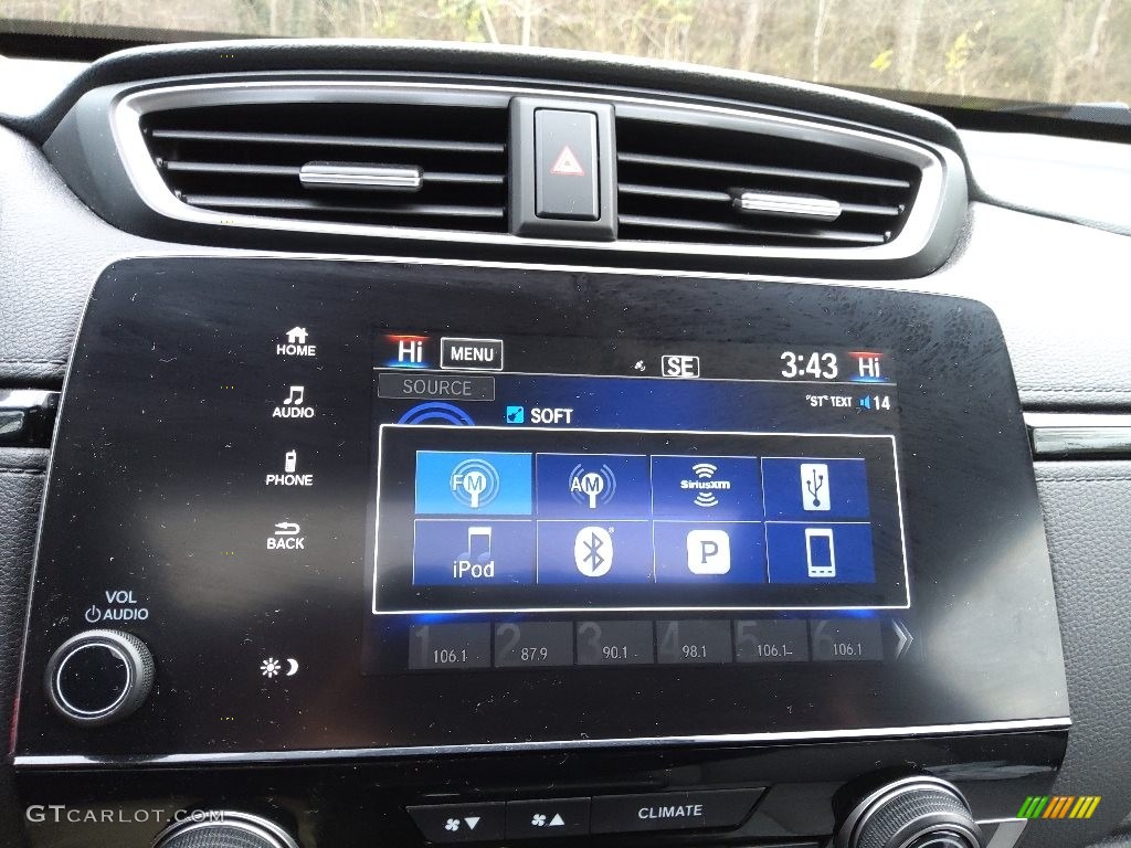 2019 CR-V EX-L - Basque Red Pearl II / Gray photo #23