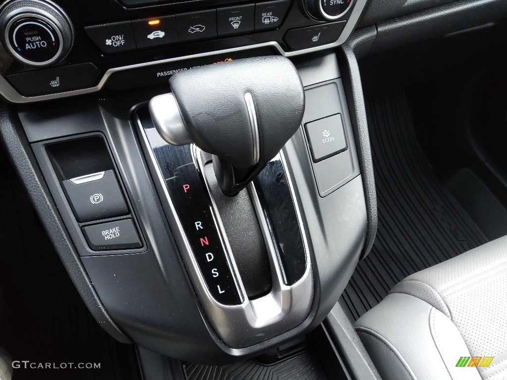 2019 CR-V EX-L - Basque Red Pearl II / Gray photo #26