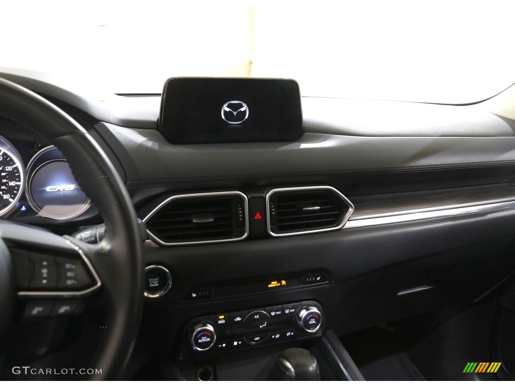 2018 CX-5 Grand Touring AWD - Deep Crystal Blue Mica / Black photo #9