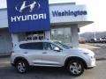 2022 Shimmering Silver Pearl Hyundai Santa Fe SEL AWD  photo #2