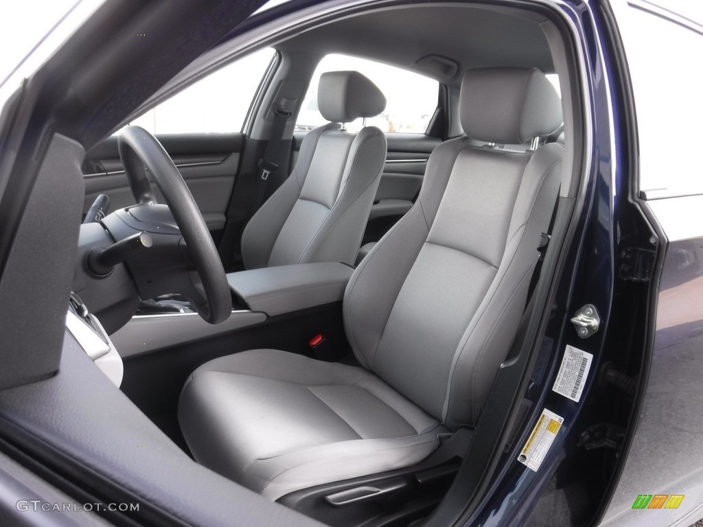 2020 Accord LX Sedan - Obsidian Blue Pearl / Gray photo #11