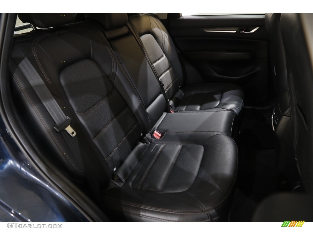 2018 CX-5 Grand Touring AWD - Deep Crystal Blue Mica / Black photo #17