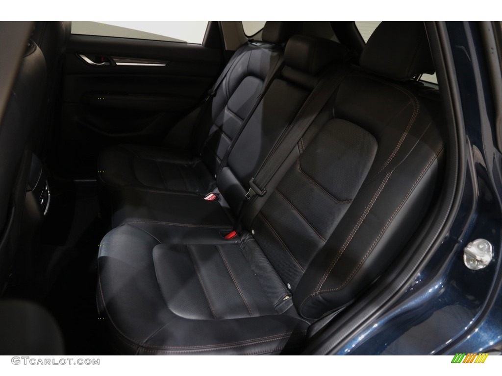 2018 CX-5 Grand Touring AWD - Deep Crystal Blue Mica / Black photo #18