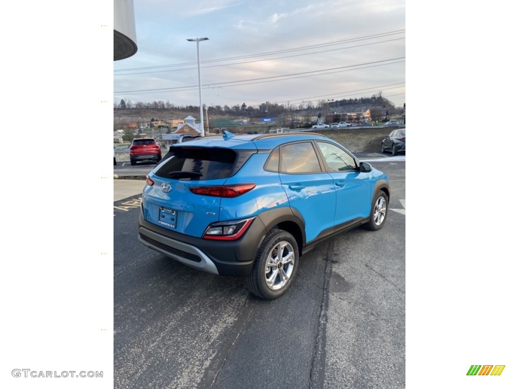 2023 Kona SEL AWD - Teal Isle / Black photo #7