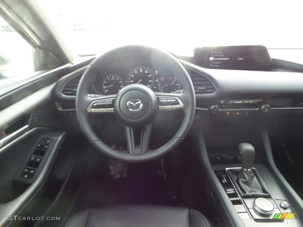 2023 Mazda3 2.5 S Select Hatchback - Machine Gray Metallic / Black photo #4