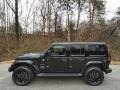 Black 2023 Jeep Wrangler Unlimited Sahara 4XE Hybrid