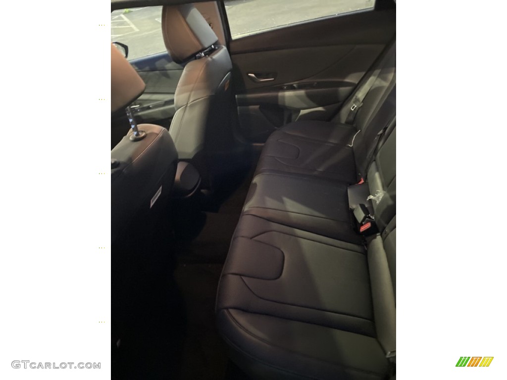 2023 Elantra Limited Hybrid - Electric Shadow / Black photo #10