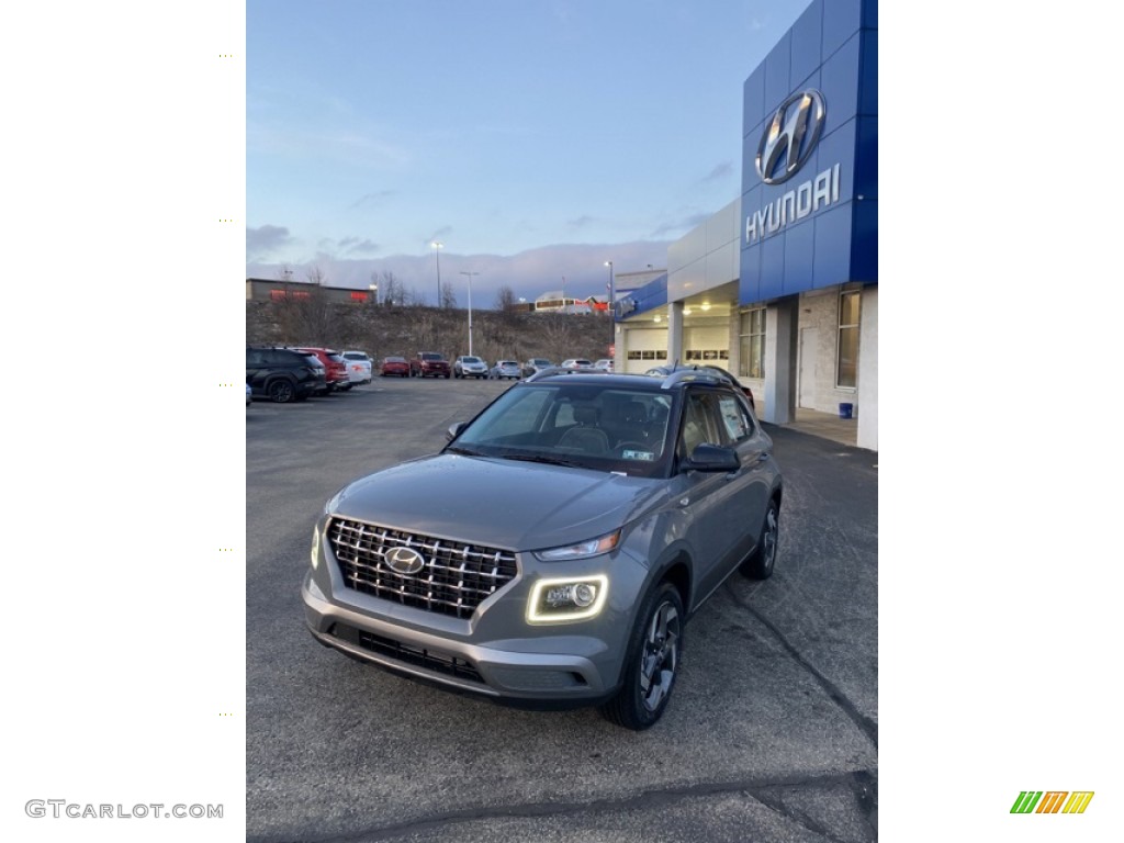 Galactic Gray 2023 Hyundai Venue Limited Exterior Photo #145346791