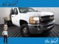 2013 Summit White Chevrolet Silverado 3500HD LT Regular Cab 4x4  photo #1