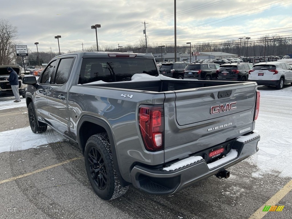 2021 Sierra 1500 Elevation Crew Cab 4WD - Satin Steel Metallic / Jet Black photo #2