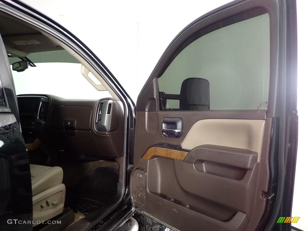 2015 Silverado 3500HD LTZ Crew Cab 4x4 - Black / Cocoa/Dune photo #27