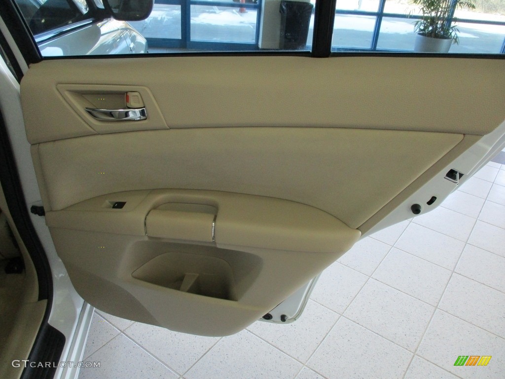 2012 Suzuki Kizashi SE AWD Beige Door Panel Photo #145348198