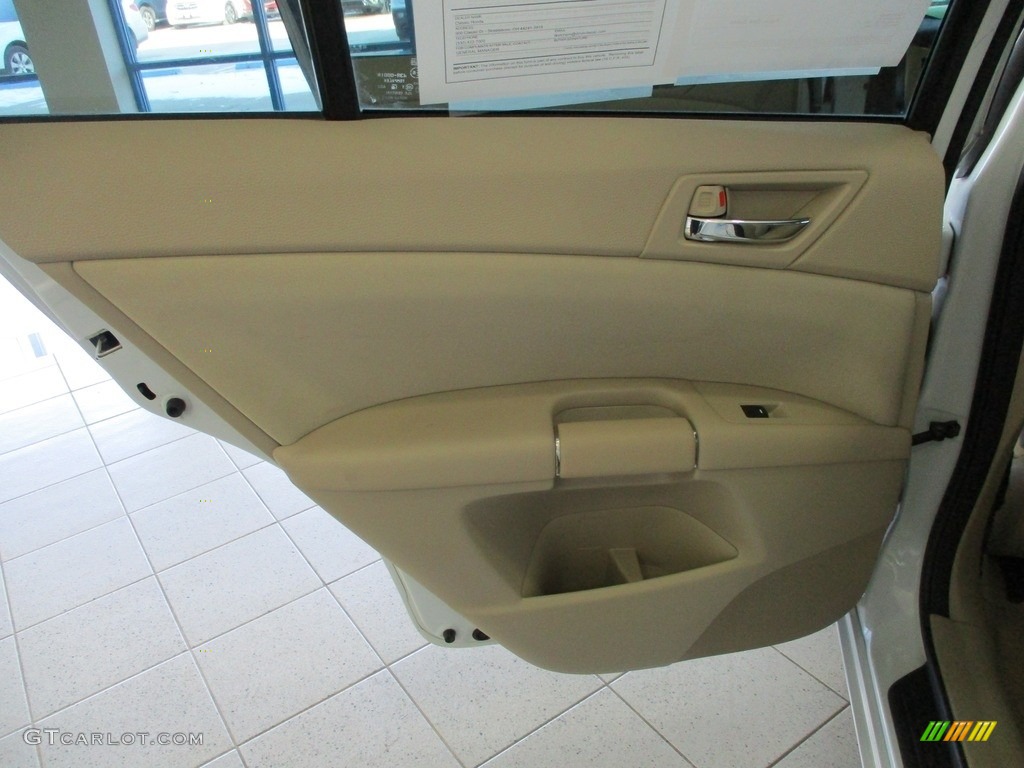 2012 Suzuki Kizashi SE AWD Beige Door Panel Photo #145348324
