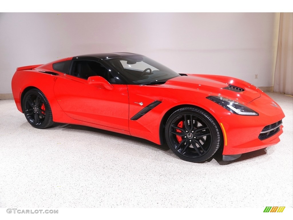 2015 Corvette Stingray Coupe Z51 - Torch Red / Jet Black photo #1