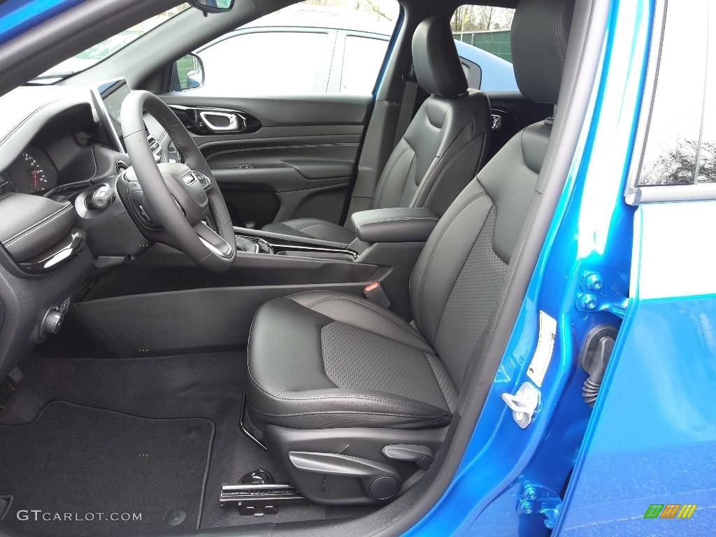 Black Interior 2022 Jeep Compass Altitude Photo #145349776