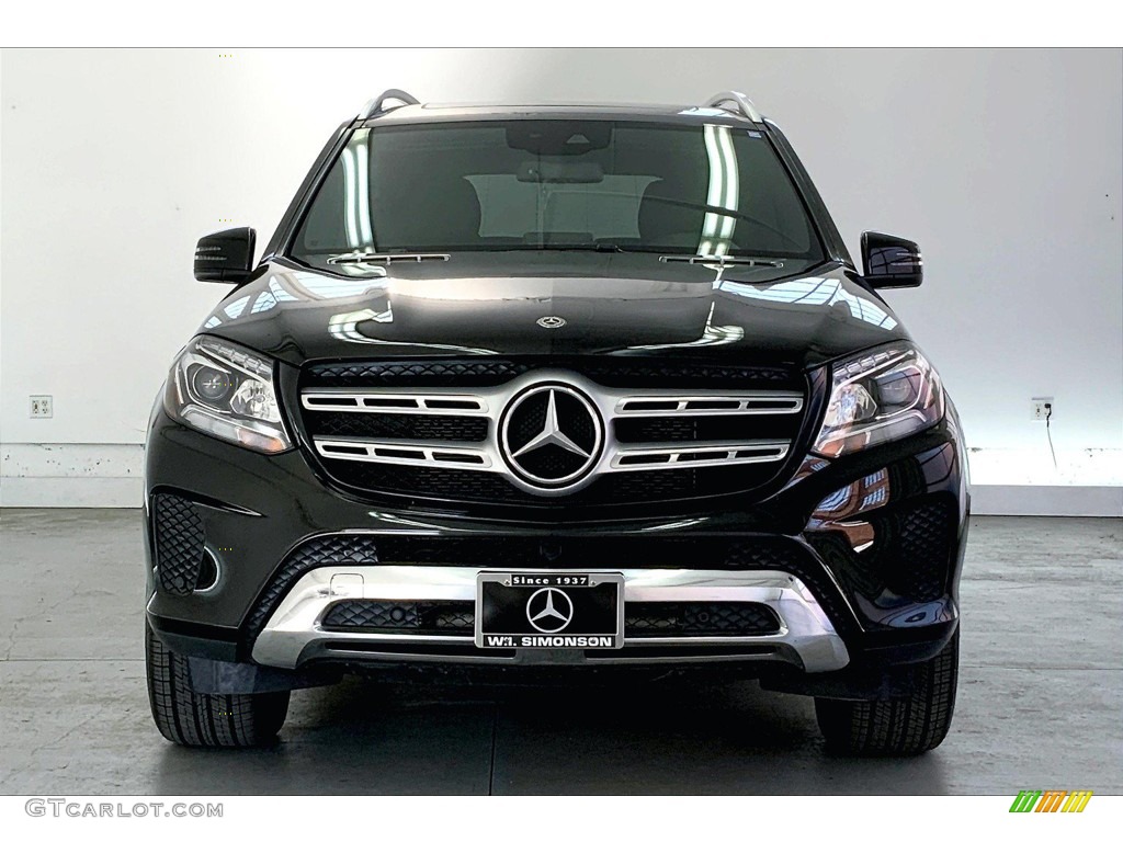 2019 GLS 450 4Matic - Black / Black photo #2