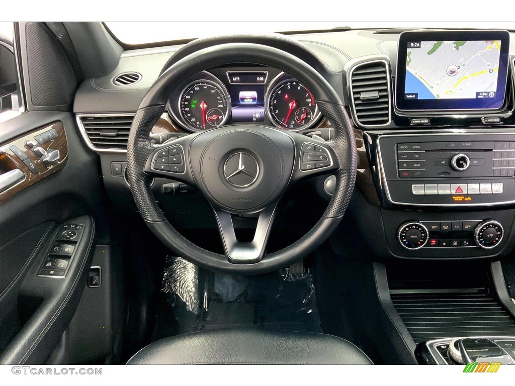 2019 GLS 450 4Matic - Black / Black photo #4