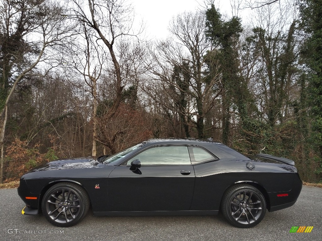 Pitch Black 2022 Dodge Challenger R/T Scat Pack Exterior Photo #145350309
