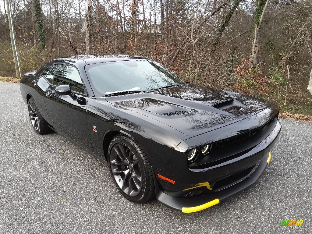 Pitch Black 2022 Dodge Challenger R/T Scat Pack Exterior Photo #145350400