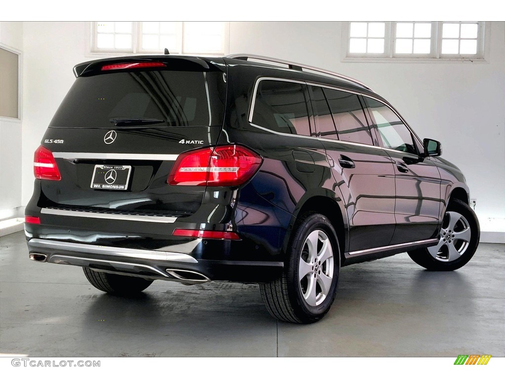 2019 GLS 450 4Matic - Black / Black photo #13