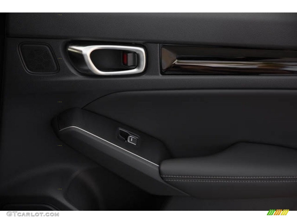 2023 Honda Civic Sport Touring Hatchback Black Door Panel Photo #145350781