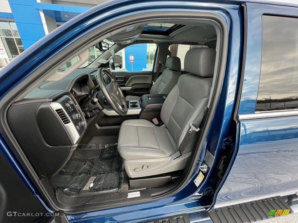 Jet Black Interior 2017 Chevrolet Silverado 3500HD LTZ Crew Cab 4x4 Photo #145350904