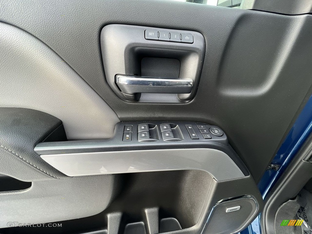 2017 Silverado 3500HD LTZ Crew Cab 4x4 - Deep Ocean Blue Metallic / Jet Black photo #8
