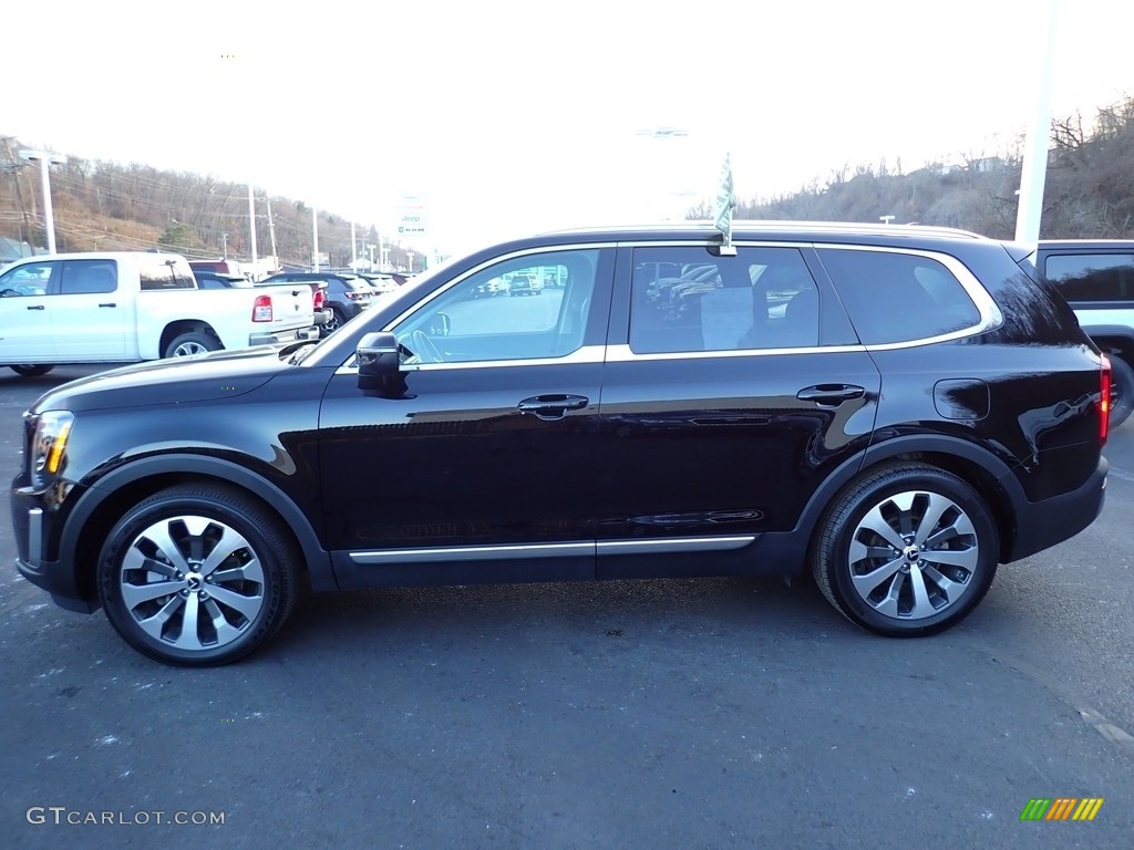 2020 Telluride EX AWD - Ebony Black / Black photo #2