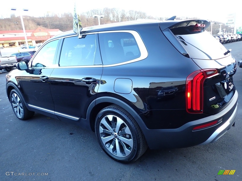 2020 Telluride EX AWD - Ebony Black / Black photo #3