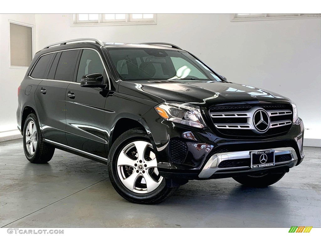2019 GLS 450 4Matic - Black / Black photo #34