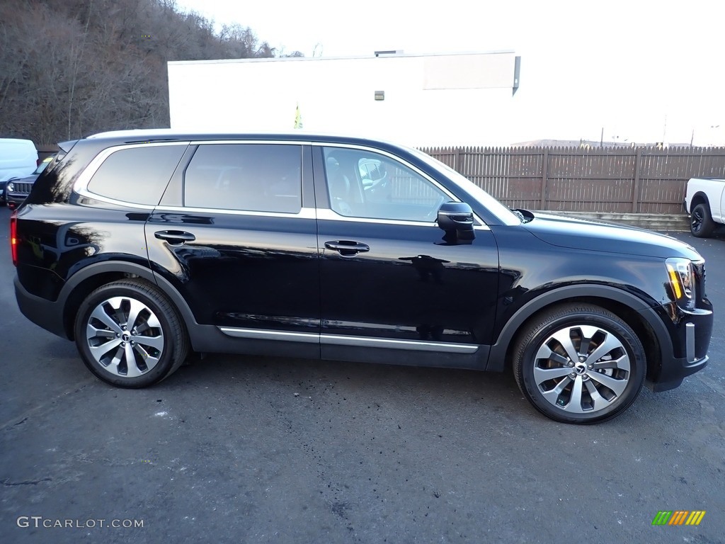 2020 Telluride EX AWD - Ebony Black / Black photo #7