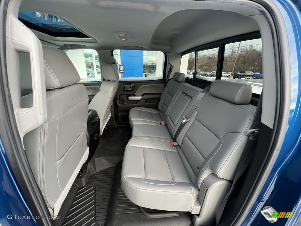 2017 Chevrolet Silverado 3500HD LTZ Crew Cab 4x4 Rear Seat Photo #145351177