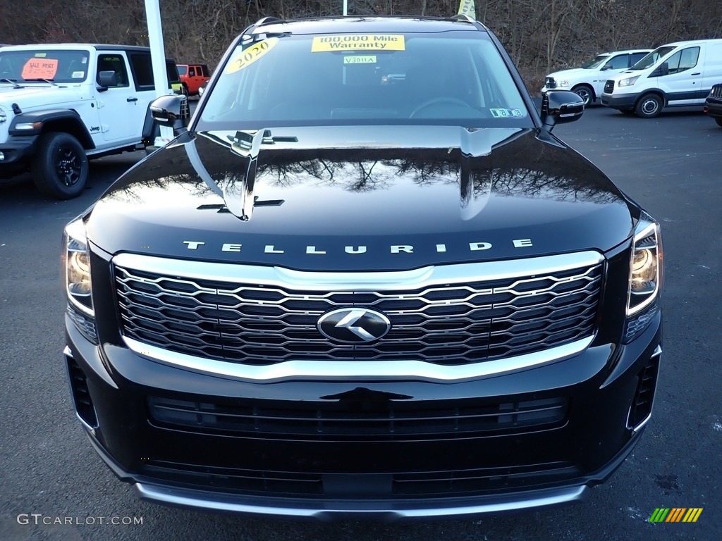 2020 Telluride EX AWD - Ebony Black / Black photo #9