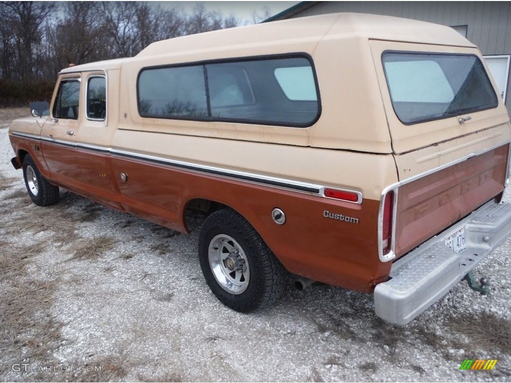 Indio Tan 1976 Ford F150 Custom SuperCab Exterior Photo #145351222
