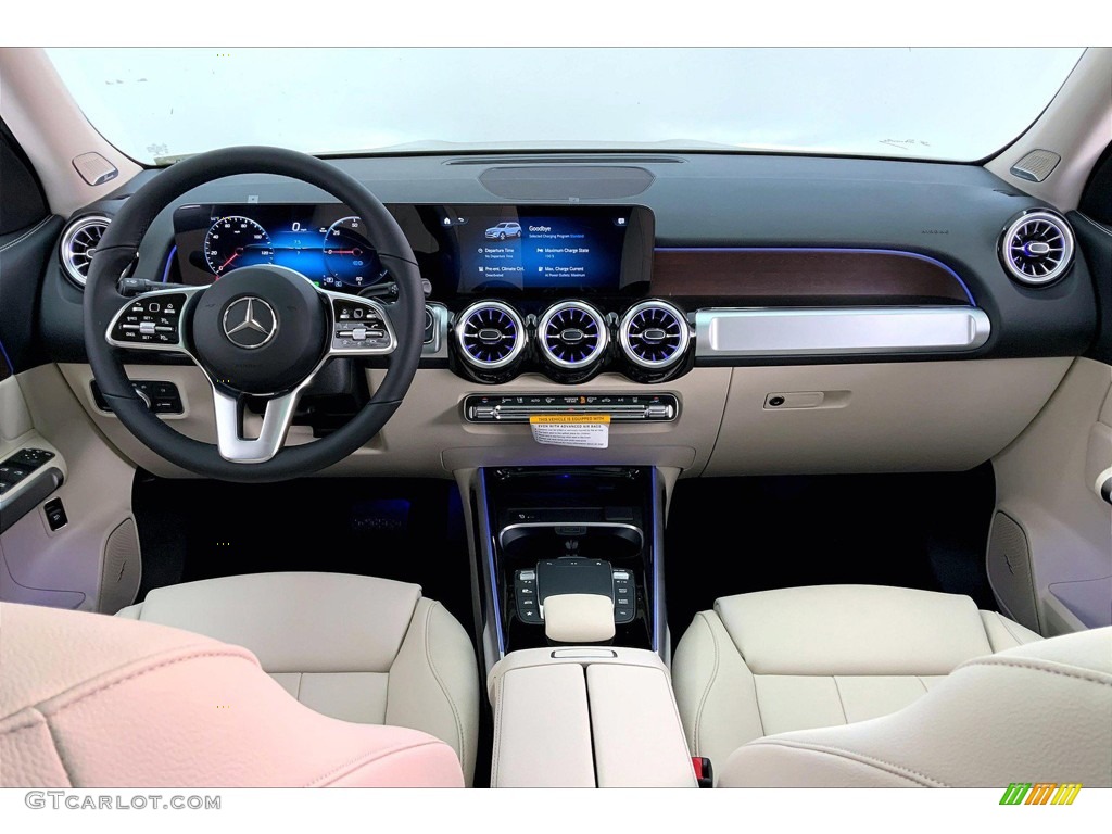 2023 Mercedes-Benz EQB 300 4Matic Macchiato Beige Dashboard Photo #145351246