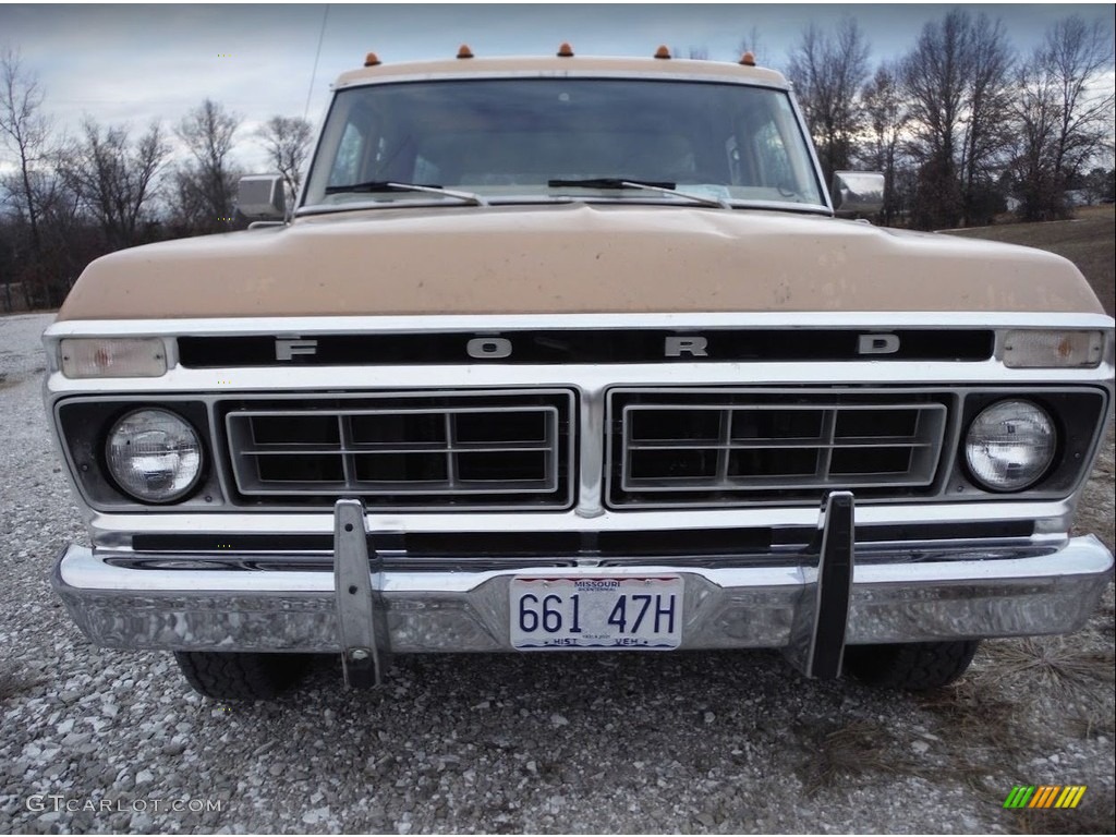 Indio Tan 1976 Ford F150 Custom SuperCab Exterior Photo #145351276