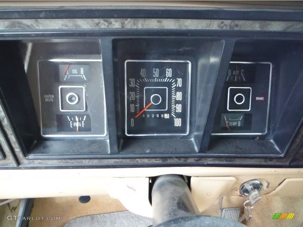 1976 Ford F150 Custom SuperCab Gauges Photos