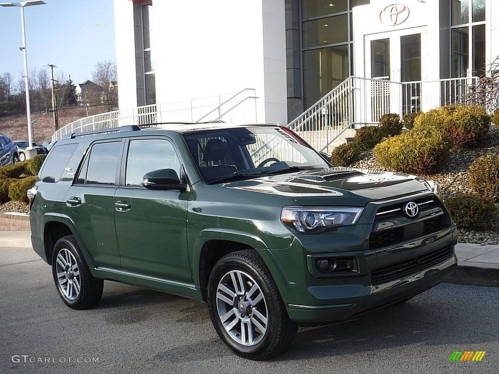 2022 4Runner TRD Sport 4x4 - Army Green / Black/Graphite photo #1