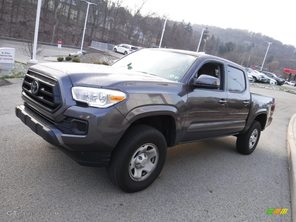 Magnetic Gray Metallic 2022 Toyota Tacoma SR Double Cab Exterior Photo #145352440