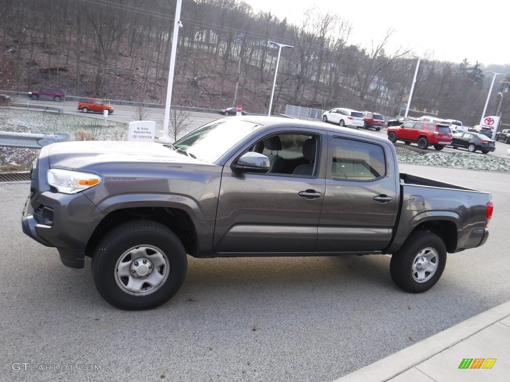 Magnetic Gray Metallic 2022 Toyota Tacoma SR Double Cab Exterior Photo #145352455