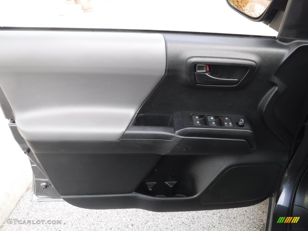 2022 Toyota Tacoma SR Double Cab Cement Gray Door Panel Photo #145352585