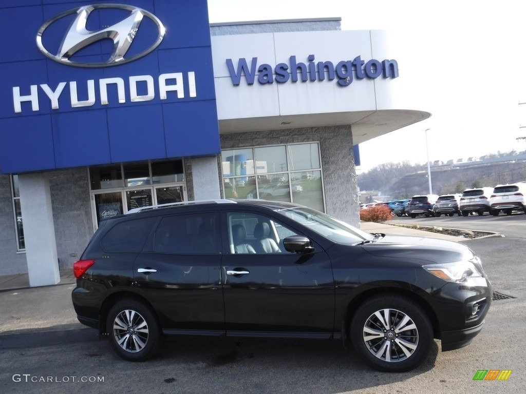 2017 Pathfinder SL 4x4 - Magnetic Black / Charcoal photo #2