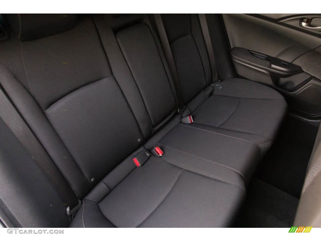 2020 Civic EX Hatchback - Crystal Black Pearl / Black photo #22